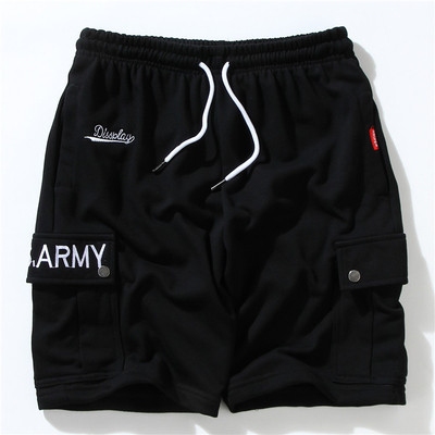 Къси мъжки панталони с връзки и джобове в различни цветове