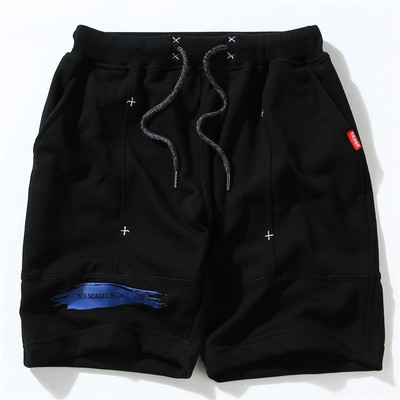 Къси мъжки панталони с връзки и джобове в различни цветове