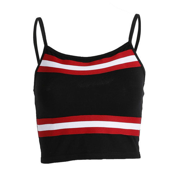 Спортно-ежедневен дамски топ на райе 