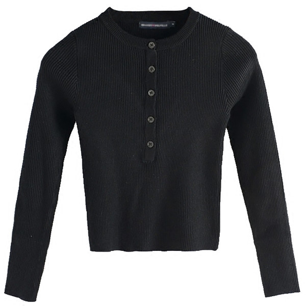 Ежедневна небрежна дамска блуза с V-образно деколте с копчета в няколко цвята