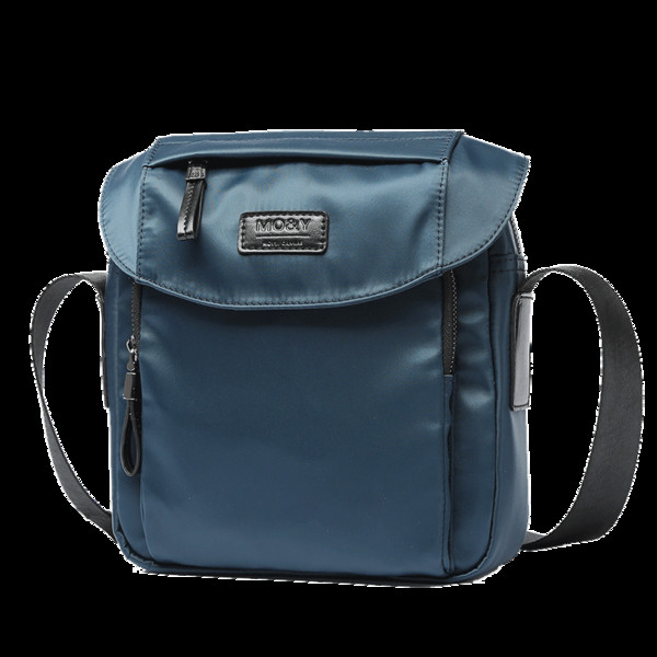 Елегантна мъжка чанта с дълга дръжка през рамо в два цвята