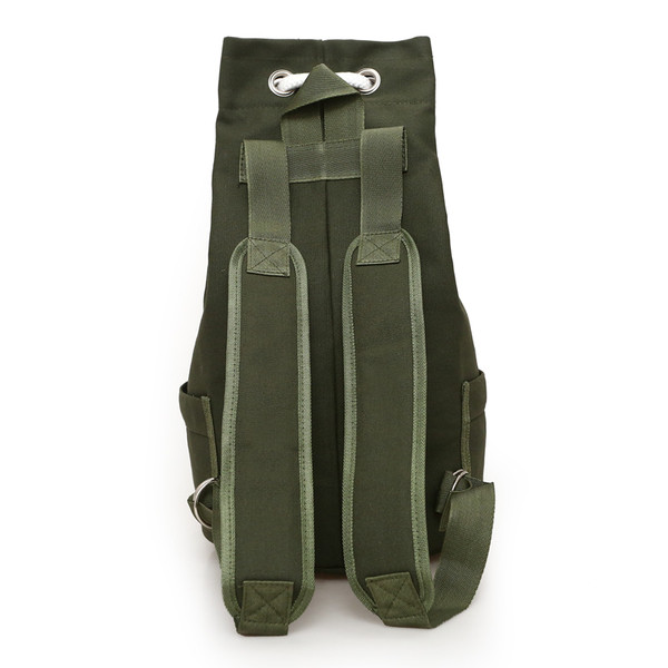 Мъжка спорна раница от плат с странични отворени джобове в два цвята