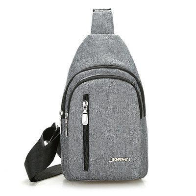 Small men`s shoulder bag with two sections in three colors