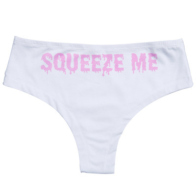 Fekete-fehér női bikini felirattal
