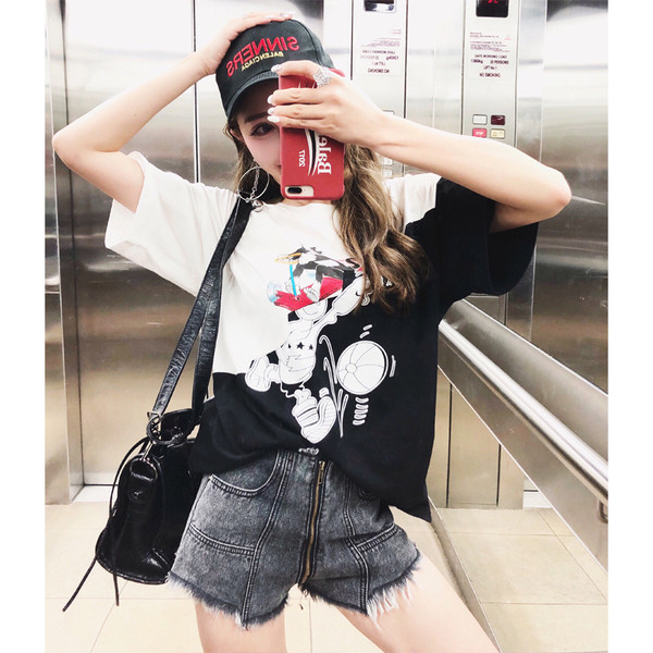 Модерни дамски къси панталони с дълъг преден цип в два цвята