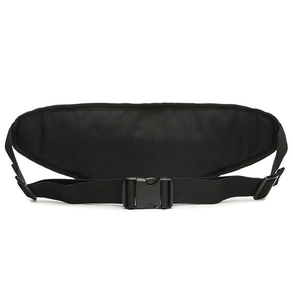 Мъжка пунка от плат с отвор за слушалки в черен цвят