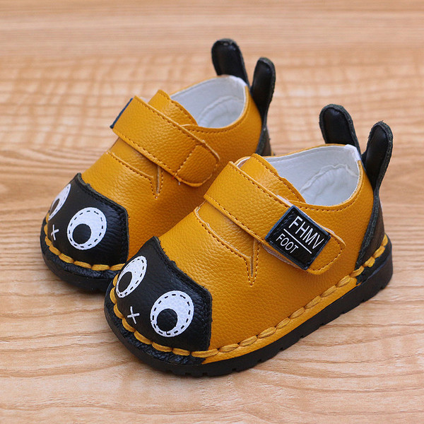 Pantofi copii pentru fete si baieti cu animatie 3D cu autocolante in trei culori