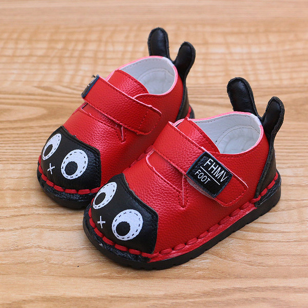 Pantofi copii pentru fete si baieti cu animatie 3D cu autocolante in trei culori