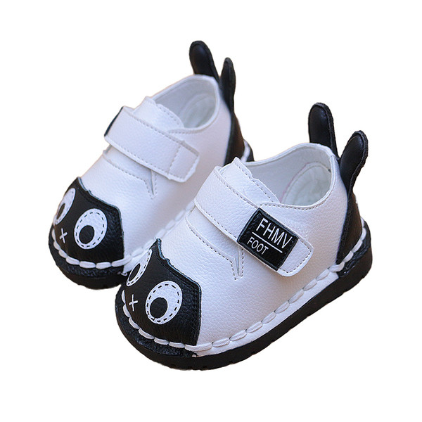 Pantofi copii pentru fete si baieti cu animatie 3D cu autocolante in trei culori