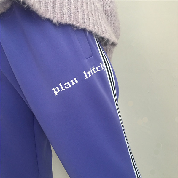 Спортно-ежедневен дамски панталон с кант 