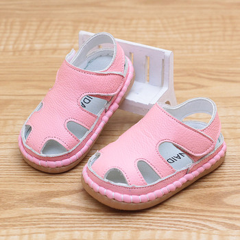 Детски изчистени лятни сандали подходящи за момичета и момчета в няколко цвята