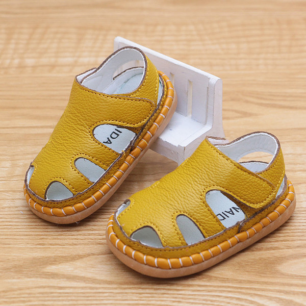 Детски изчистени лятни сандали подходящи за момичета и момчета в няколко цвята