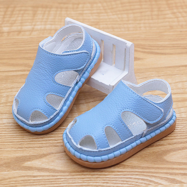 Детски изчистени лятни сандали подходящи за момичета и момчета в няколко цвята