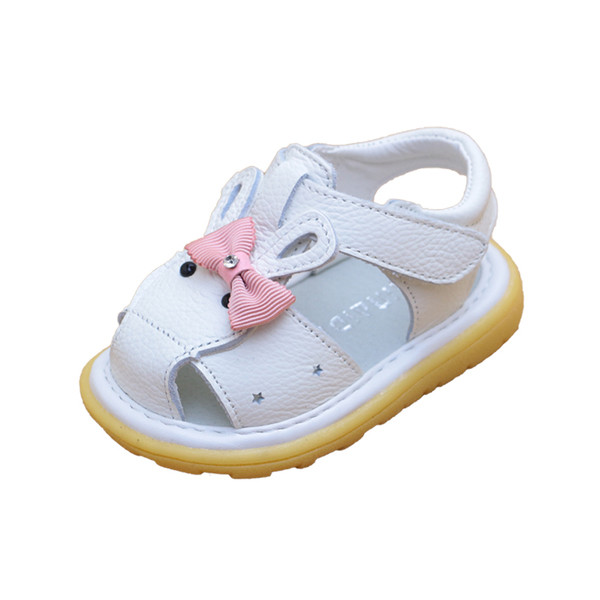 Καλοκαιρινά σανδάλια για κορίτσια με κορδέλα σε δύο χρώματα