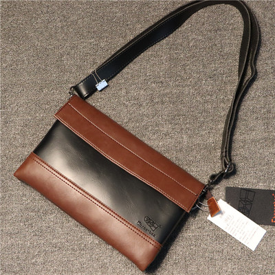 Férfi clutch táska két színben, mindennapi használatra alkalmas