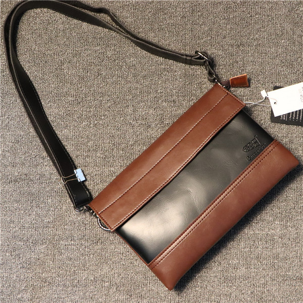 Geantă clutch pentru bărbați în două culori, potrivită pentru utilizarea de zi cu zi