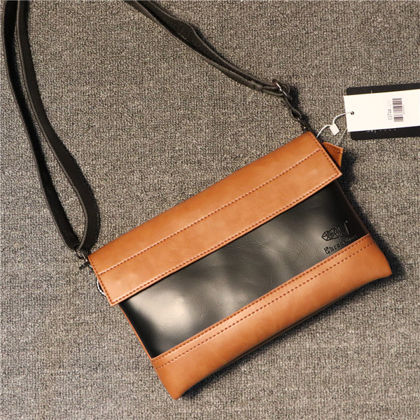 Geantă clutch pentru bărbați în două culori, potrivită pentru utilizarea de zi cu zi