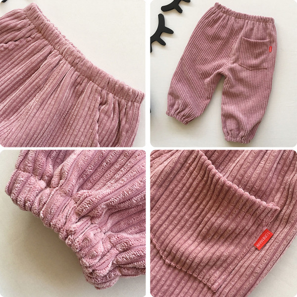 Blugi pentru copii cu buzunare pentru fata in trei culori