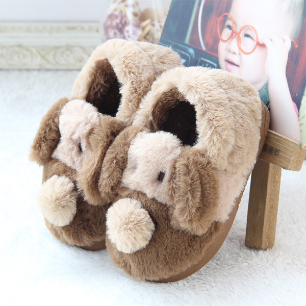 Детски домашни пантофи за момичета и момчета  в няколко цвята