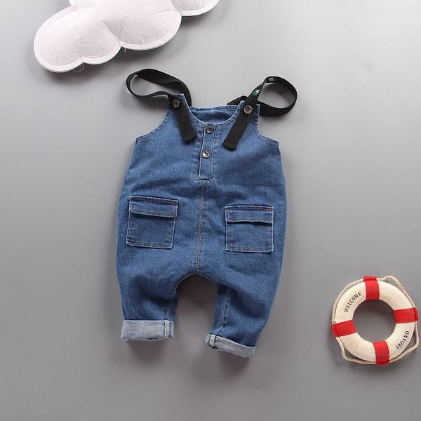 Salopeta unisex pentru copii cu imprimeu color si napdis