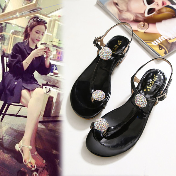 Sandale de dama elegante cu pietre decorative