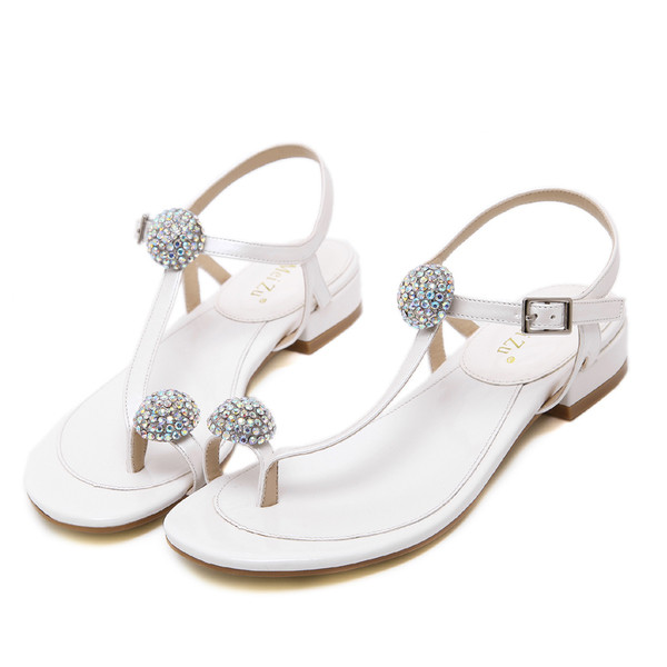 Sandale de dama elegante cu pietre decorative