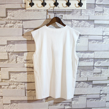 Ανδρικό μπλουζάκι σε λευκό και γκρι με εκτύπωση