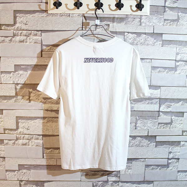 Férfi póló rövid ujjal két színben, mintával