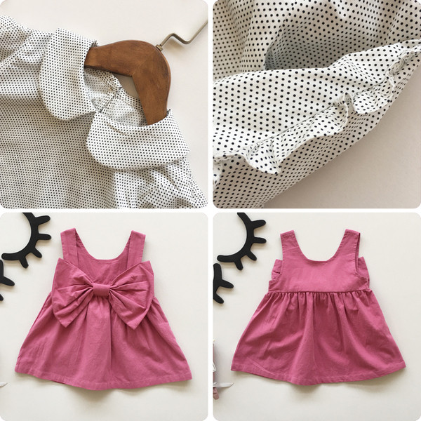 Két részből álló készlet - ruha szalaggal és inggel