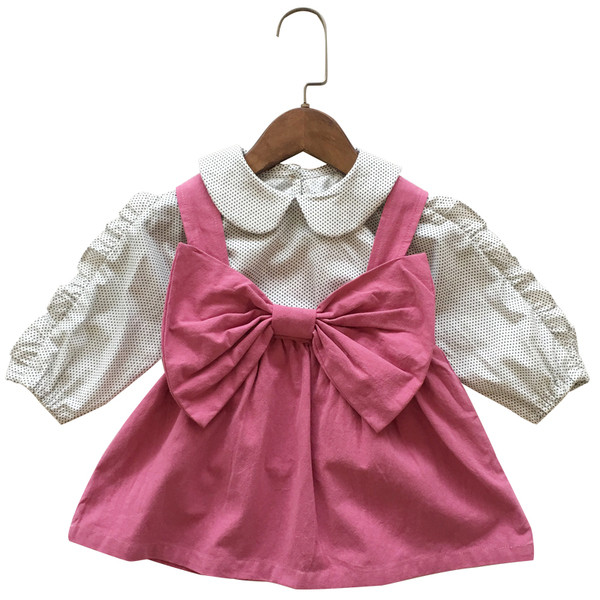 Két részből álló készlet - ruha szalaggal és inggel