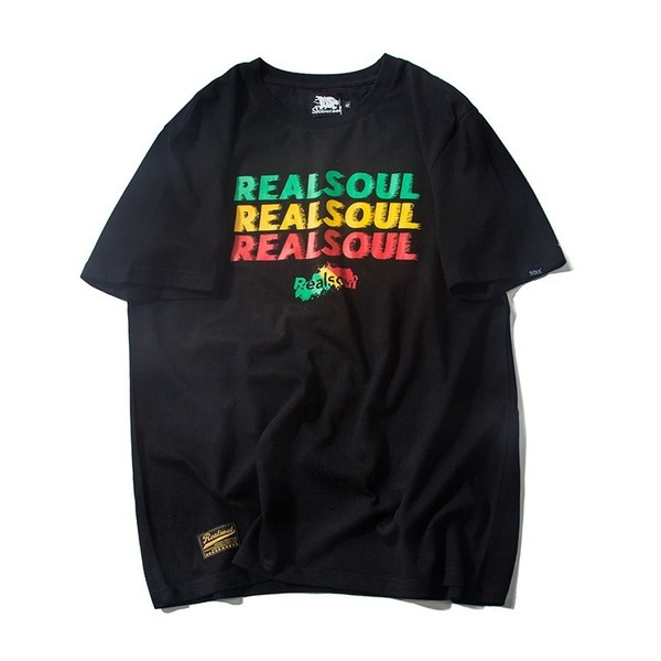 Ανδρική μπλούζα κοντό μανίκι σε μαύρο και άσπρο χρώμα