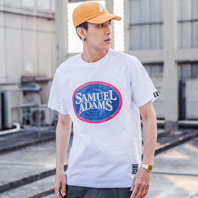 Alkalmi férfi blúz széles, rövid ujjú nyomattal - 4 színben