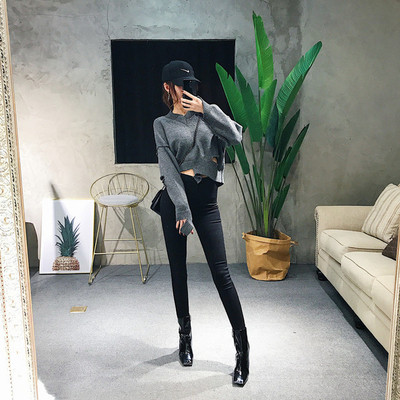 Egyszerű női sport- és alkalmi nadrág több színben