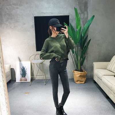 Egyszerű női sport- és alkalmi nadrág több színben