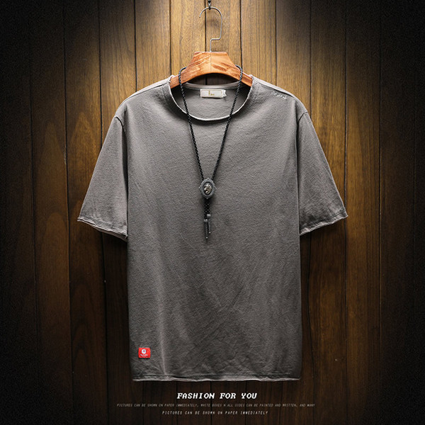 Rövid ujjú, sima férfi póló több színben