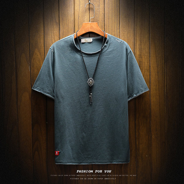 Rövid ujjú, sima férfi póló több színben