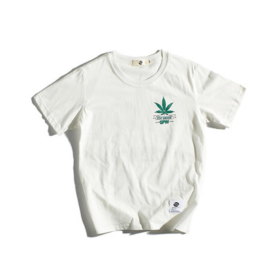 Αντρικά κοντομάνικα μπλουζάκια με επιγραφή στην πλάτη