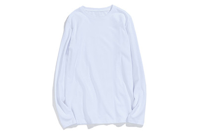 Ανδρικό μπλουζάκι με μακρύ μανίκι σε τρία χρώματα με κολάρο σε σχήμα O