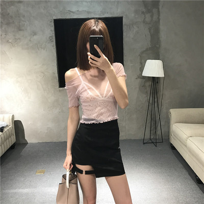 Κομψή γυναικεία μπλούζα  με λαμπερά σωματίδια σε διάφορα χρώματα