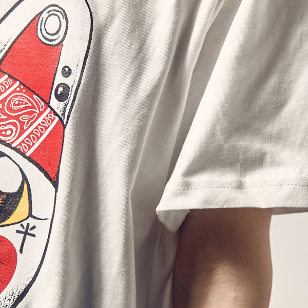 Αντρικά μπλουζάκια με κοντό μανίκι σε τρία χρώματα με εκτύπωση