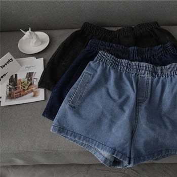 Casual γυναικεία shorts τζινμε τσέπες