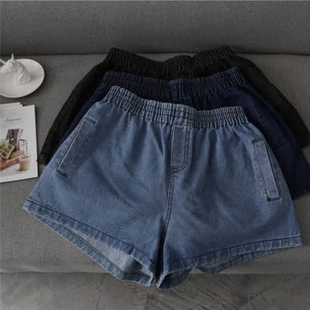 Casual γυναικεία shorts τζινμε τσέπες