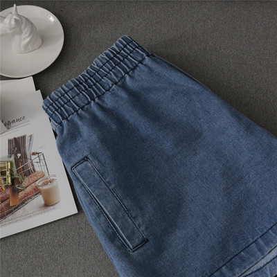 Casual γυναικεία shorts τζινμε τσέπες