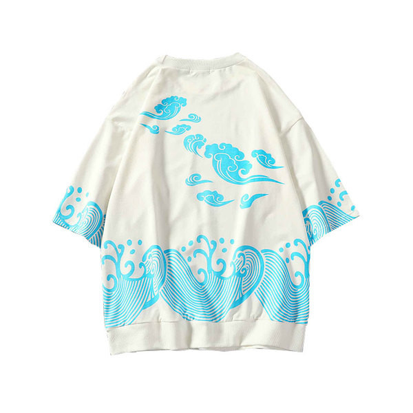 Αντρικά μπλουζάκια με κοντό μανίκι σε δύο χρώματα με εκτύπωση