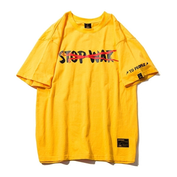 Férfi alkalmi blúz 3/4 ujjal, felirattal - 4 szín