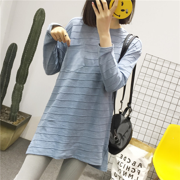 Női széles tunika több színben és díszes zsebbel