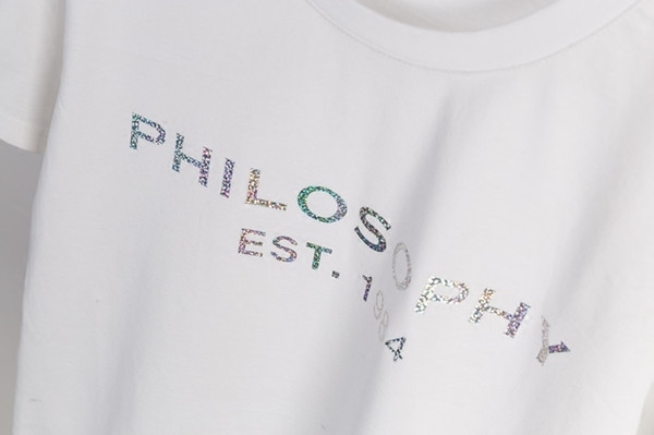 Γυναικείο μπλουζάκι σε λευκό χρώμα με επιγραφή