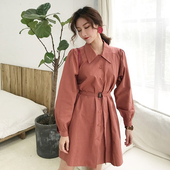 Κομψό γυναικείο φόρεμα freestyle κατάλληλο για τη καθημερινή ζωή σε τρία χρώματα