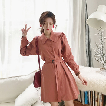 Κομψό γυναικείο φόρεμα freestyle κατάλληλο για τη καθημερινή ζωή σε τρία χρώματα