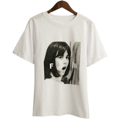 Γυναικείο μπλουζάκι σε λευκό με εκτύπωση